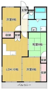 カンフォート・リブ【2階】の間取り