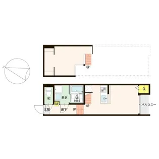 SAKURA COURT【1階】の間取り