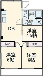 クロノス上星川【2階】の間取り