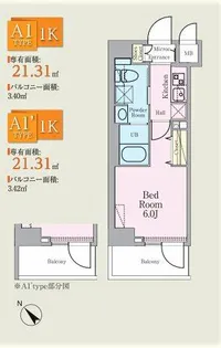 HY’s 西横浜【3階】の間取り