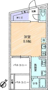 シーンプラス小田急相模原イースト【1階】の間取り