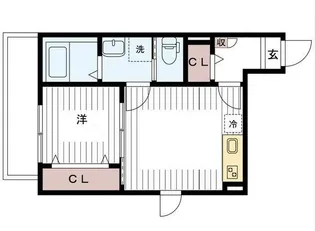 ピース幕張本郷【3階】の間取り