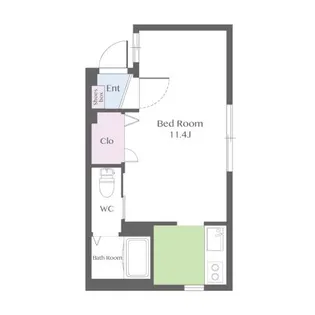 ガーデンハイム馬込【1階】の間取り