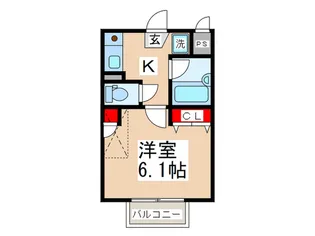 メゾン・ド・ソレイユ【2階】の間取り