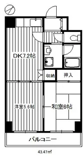 カーサ・プリモ【2階】の間取り