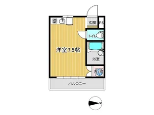 ハイランドみすず【1階】の間取り