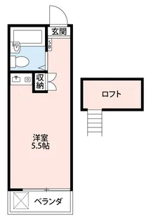 メゾンエアパークI【1階】の間取り
