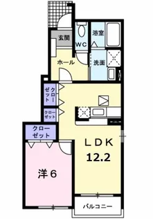 アリアーテ A棟【1階】の間取り