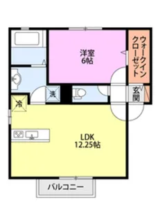 メゾンリモーネ【1階】の間取り