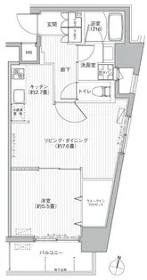 カーサラスク目白台【10階】の間取り