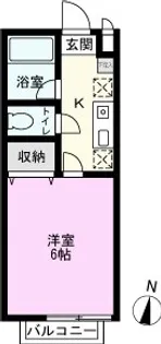 アークタウン【1階】の間取り