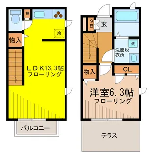 Soler I Maison吉祥寺【2階】の間取り