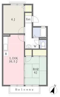 セジュール杉並台A棟【1階】の間取り