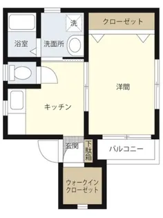 アイランドビル19【2階】の間取り