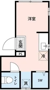 N・Y・TORTUGA【2階】の間取り