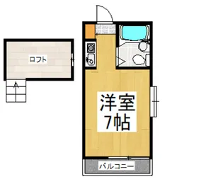りんどうハイツ【1階】の間取り