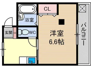 メゾン光洋【1階】の間取り