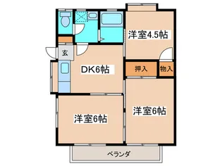エムハイツ【2階】の間取り