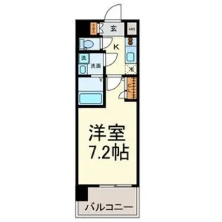 UURコート名古屋名駅【2階】の間取り