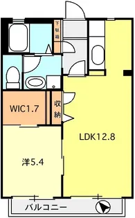 ShaMaison ドヌールのあ【2階】の間取り