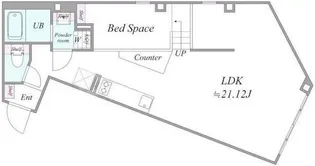 Maison Auster【2階】の間取り