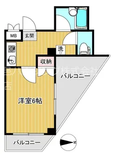 ラヴィール豊玉【5階】の間取り