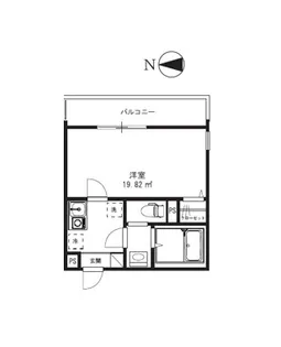 アークヴィレッジ【2階】の間取り