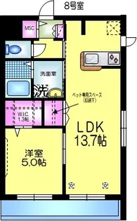 FELSEN フェルゼン【1階】の間取り