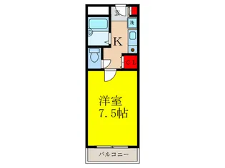 リバ-サイド南茨木【6階】の間取り
