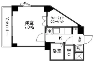 CCD萩野町【2階】の間取り