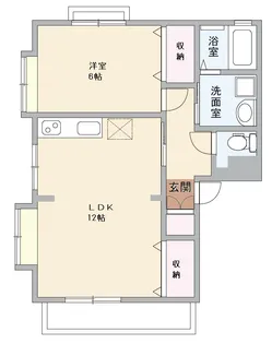ガーデンヒルズ北上尾A【2階】の間取り