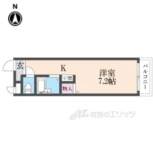 第3ハートビル【5階】の間取り