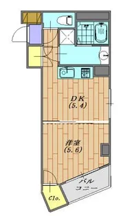 ヴィラ・フィオーレ【1階】の間取り