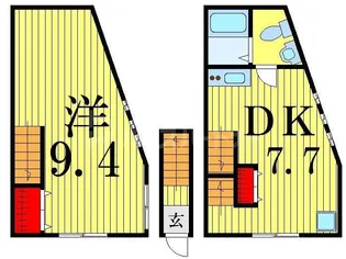 Garden Court四つ木の間取り