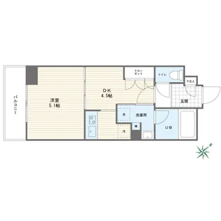プライムネクサス南馬込【2階】の間取り
