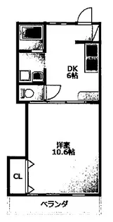 エスポワール【1階】の間取り