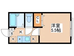 パークプレイス2【1階】の間取り