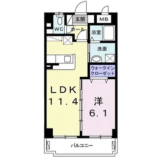CONFORT【1階】の間取り