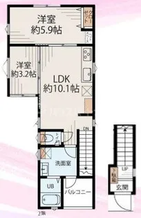 AWP八広【2階】の間取り