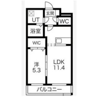 Winn Gracia弐番館【2階】の間取り