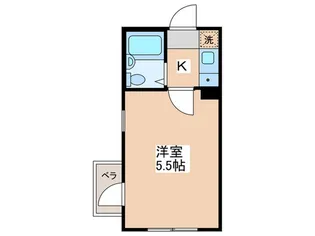 LA PORTE お花茶屋駅前【2階】の間取り