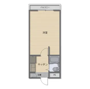 アーバンハイツ粟津【4階】の間取り