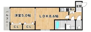 H-maison塚本【1階】の間取り