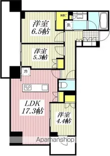 アトラスタワー小平小川【7階】の間取り