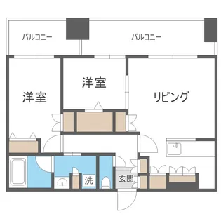 MJsquare KOTONI【12階】の間取り