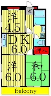 パークサイド新家【2階】の間取り