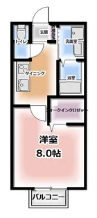 Nefuelt【1階】の間取り