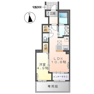 エアルームシノ【1階】の間取り