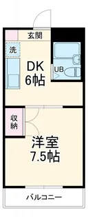 GREEN KOMATSU【2階】の間取り