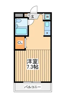 セルクルガトン国領【1階】の間取り
